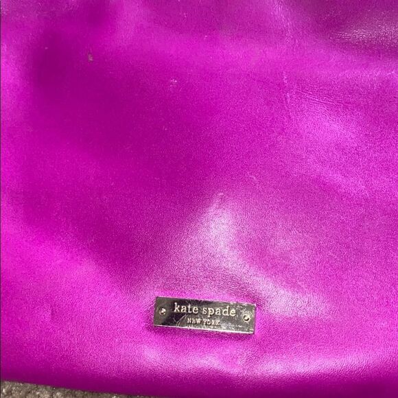 KATE SPADE BOW TERRACE JUSTINE LEATHER BAG - Picture 3 of 5